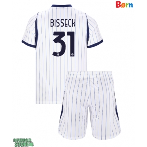 Inter Milan Yann Bisseck #31 Replika Babytøj Udebanesæt Børn 2026-27 Kortærmet (+ Korte bukser)